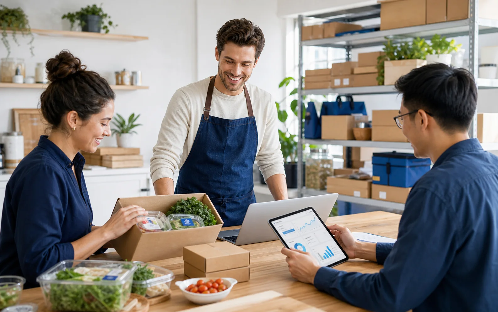 Shopify meal kit merchant running subscriptions with a small fulfillment team
