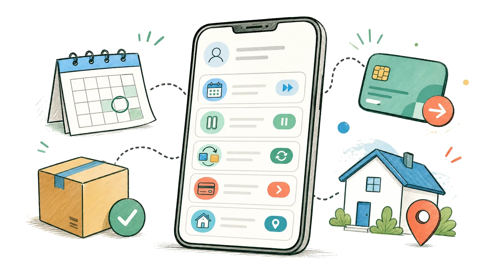Customer portal migration illustration