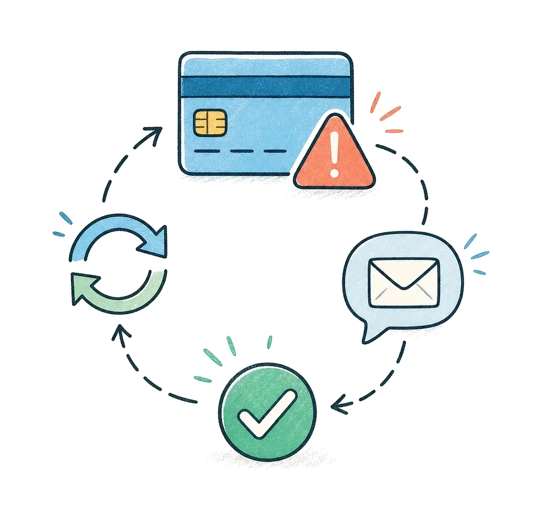 Payment method transfer illustration